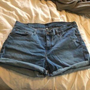 Levi’s High Waisted Shorts